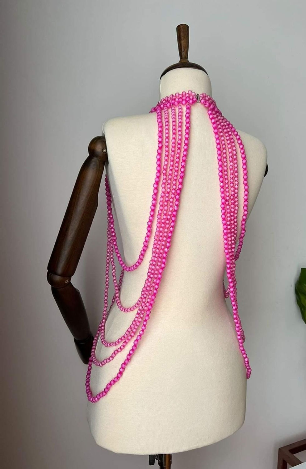 Thumbnail: Crystal Bead Bustier Accessory