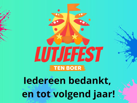 Lutjefest 2024, wat een dag!