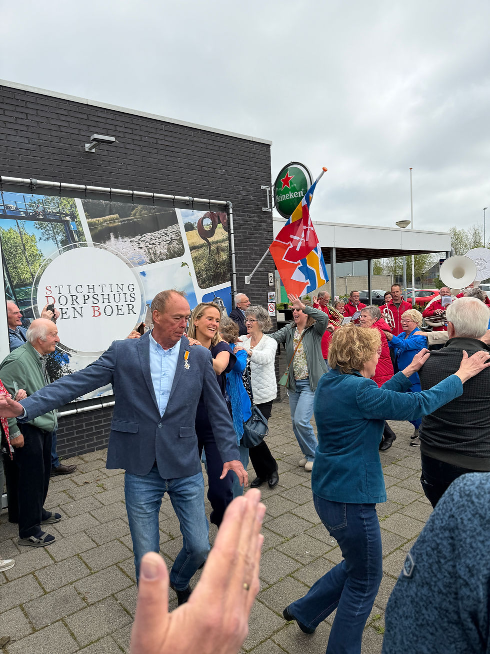 Lintje voor onze voorzitter!