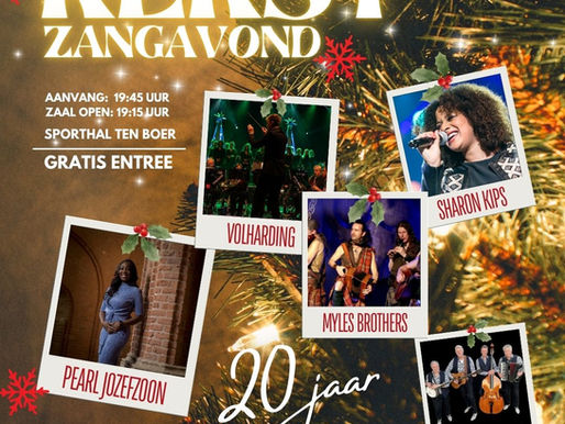 20 jaar Kerstzangavond!