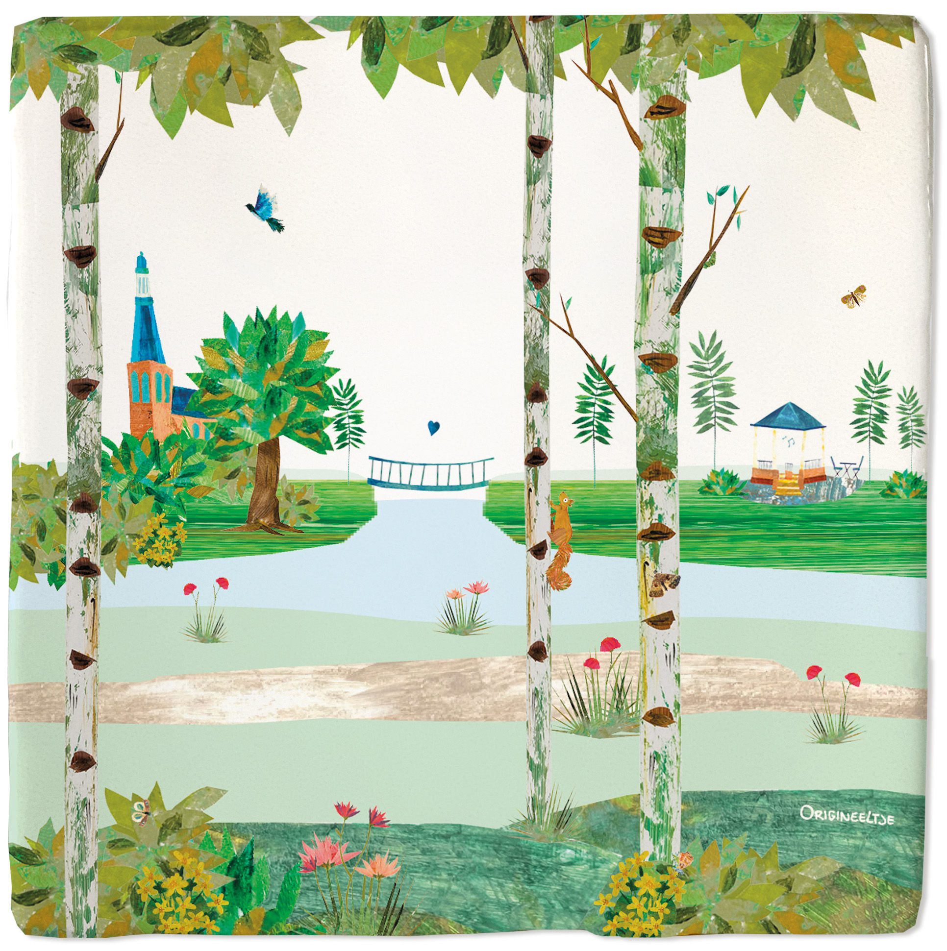 Sint-Oedenrode | Skyline knoptoren en kiosk