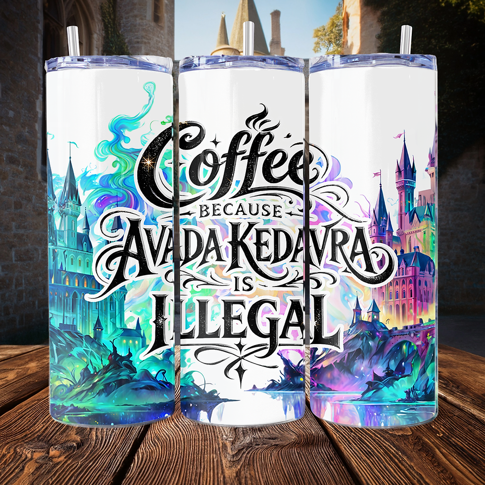 Thumbnail: 20oz Harry Potter Inspired Double Insulated Metal Tumblers