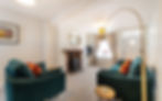 Cosy living room with at Ratstone Cottage in Keswick.