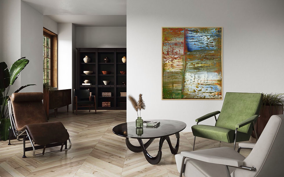 Thumbnail: No. 1256_Iceland 2020, 120x100x2 cm (47.24x39.37x0.79 in)