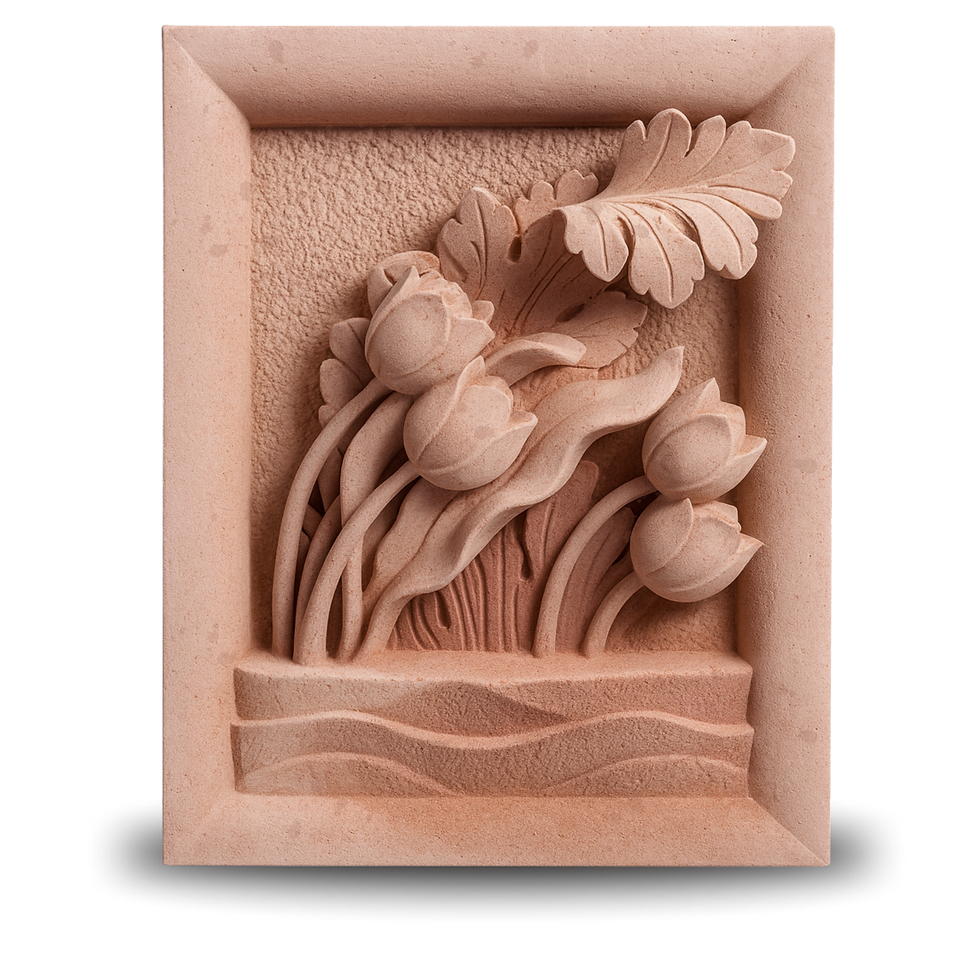 Tulipanes con marco cantera rosa.png