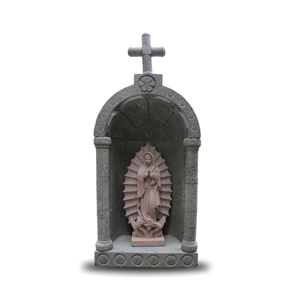 Nicho de recinto con vírgen rosa.png