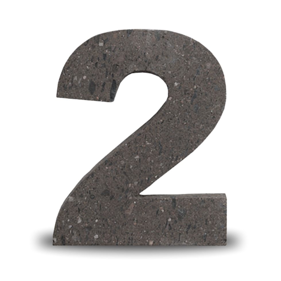 Número dos sencillo negro.png