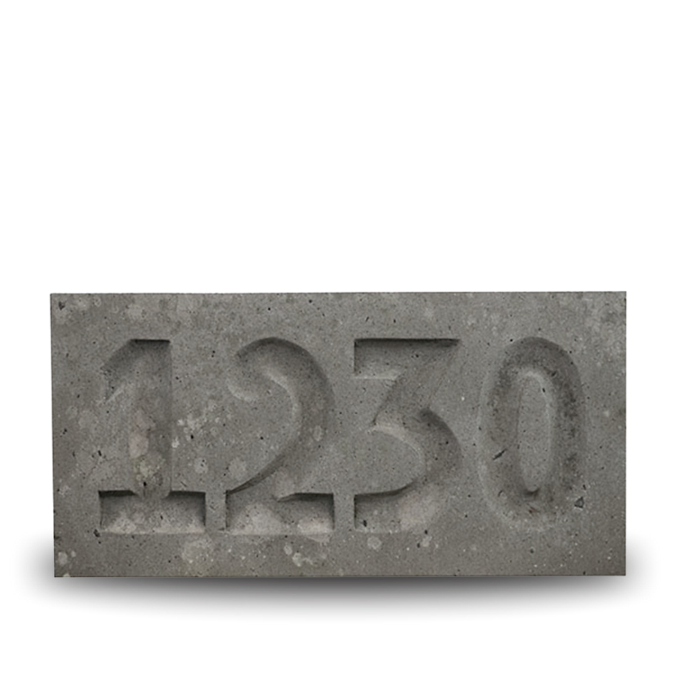 Número bajo relieve gris.png