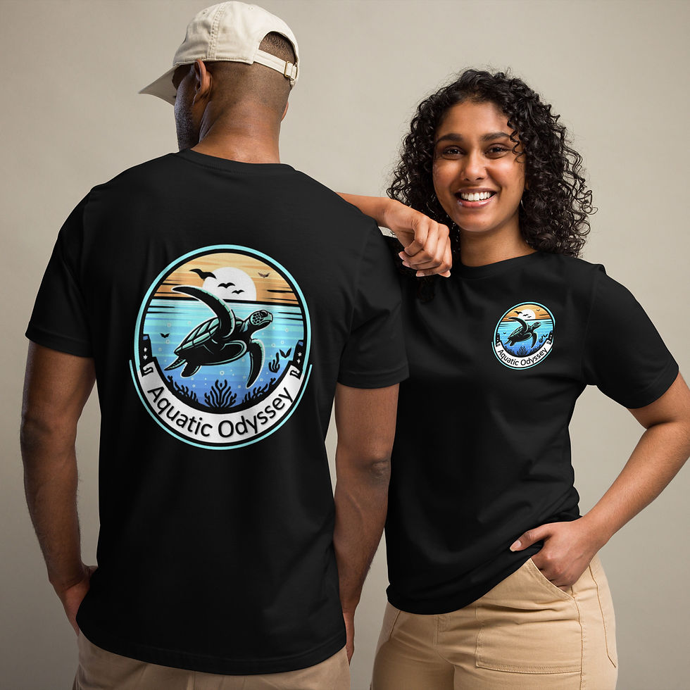 Thumbnail: Aquatic Odyssey Unisex t-shirt