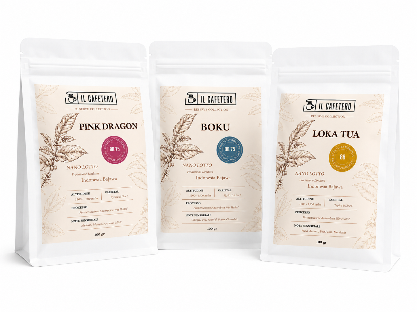 INDONESIA Specialty Coffee BAJAWA - NANOLOTTI