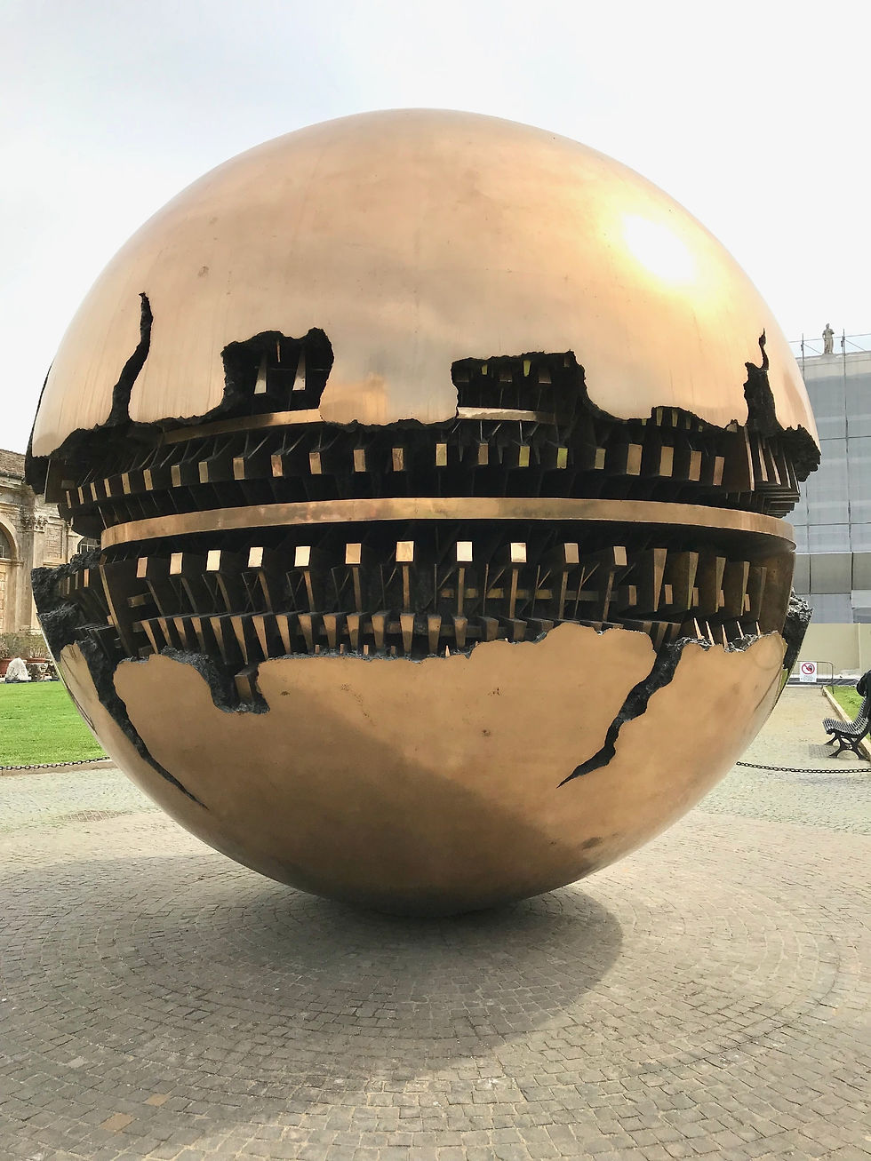 Earth, Terre, Sculpture, Or, Vatican, Rome