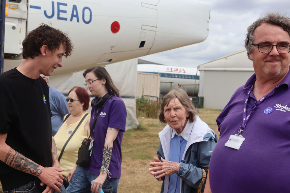 Hillingdon Stroke Association - dehavilland air museum trip (103)
