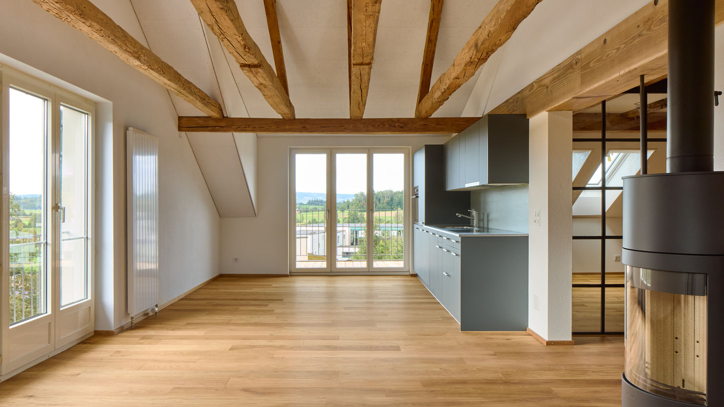 dachumbau hedingen 4plus architektinnen