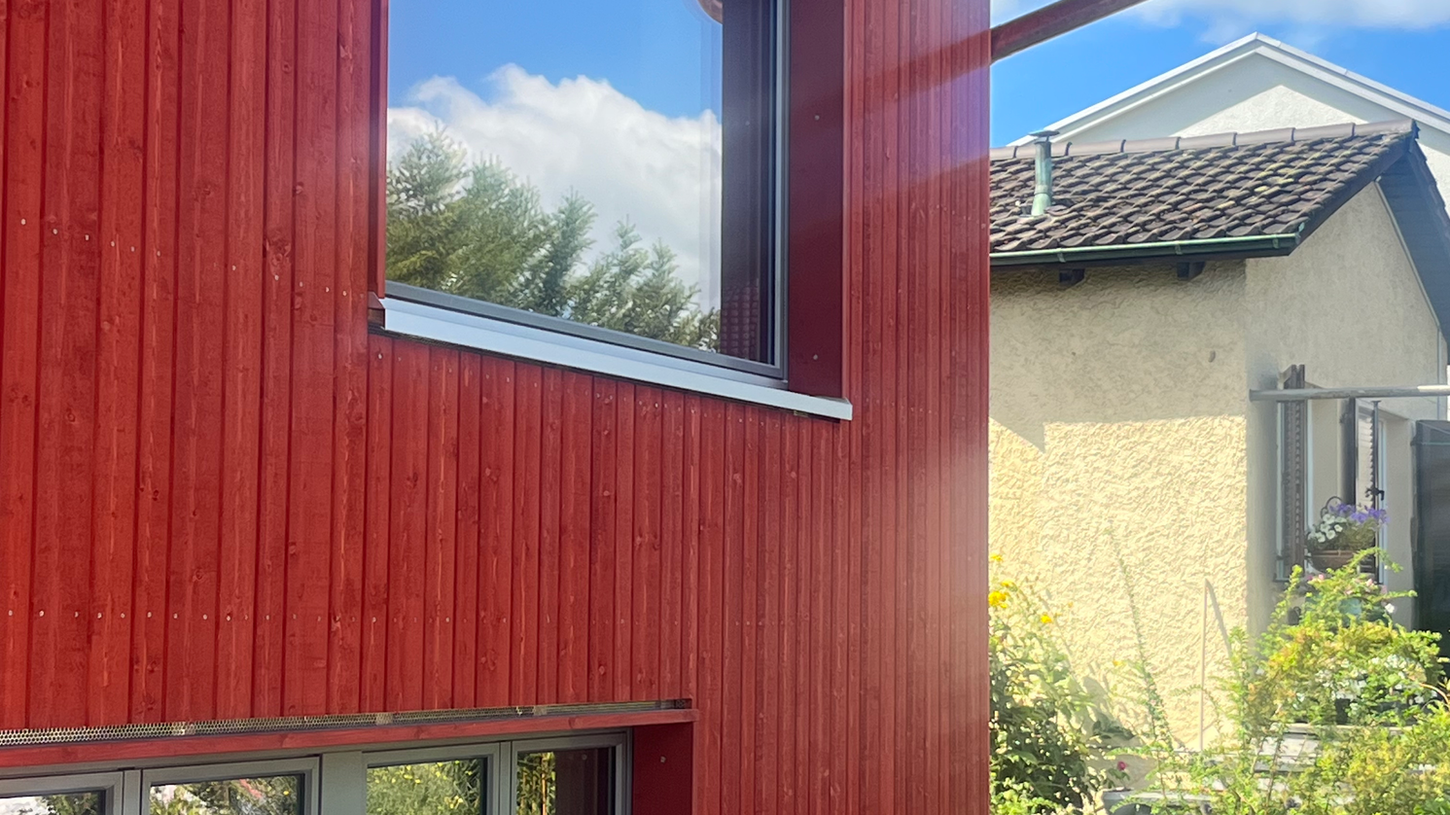 schützenrain anbau doppelhaus zürich-albisrieden 4plus architektinnen