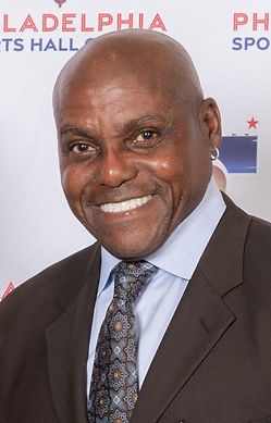Carl Lewis, retired but still fit athlete