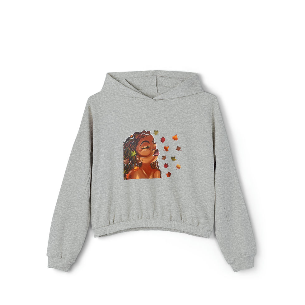 Thumbnail: Women's “Autumn” Cinched Bottom Hoodie