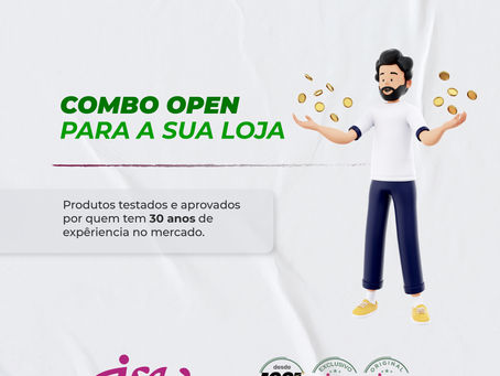 COMBO OPEN PARA A SUA LOJA