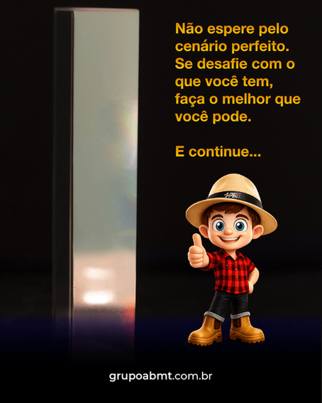 🎯 O momento perfeito é você quem faz!