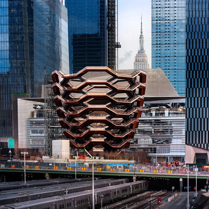 Edificio peatonal multinivel diseñado por Heatherwick Studio