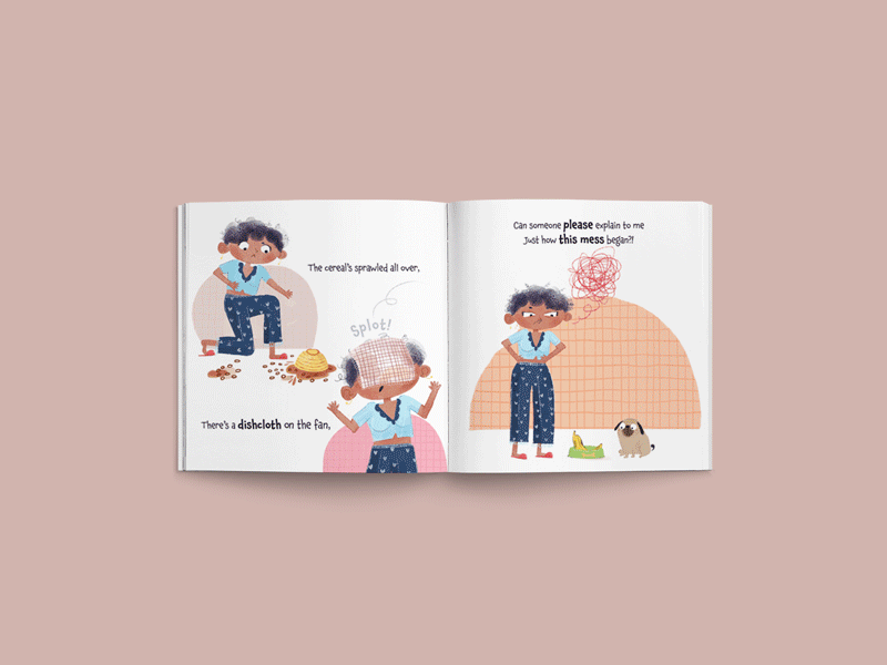 There's Coriander in my Sugar Pot Published by Daffodil Lane Books, Illustrated by Urvashi Dubey Written by Rea Malhotra Mukhtyar