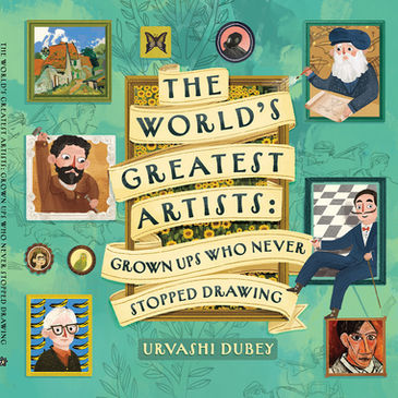 The World's Greatest Artists: Grown Ups Who Never Stopped Drawing Written and illustrated by Urvashi Dubey.
A great introduction to some of the masters - Da Vinci, Raza and Picasso, to name a few. A delight to the eyes with the promise of exposing children to each artist and their unique creative style and journey, this book makes for a great addition to any library, or even as an artsy keepsake.
Packed with great lessons on courage, perseverance and determination; knowing that their stories are real makes the message all the more powerful. With just a handful of pencils, and crayons, this book provides hours of fun for all ages!
"Containing fun facts and activities, the pages of the book are like works of art in their own right. The idea is to foster curiosity in children. It allows kids to view a different facet to art.” - Mint Lounge
Illustrated by India's top illustrator Urvashi Dubey