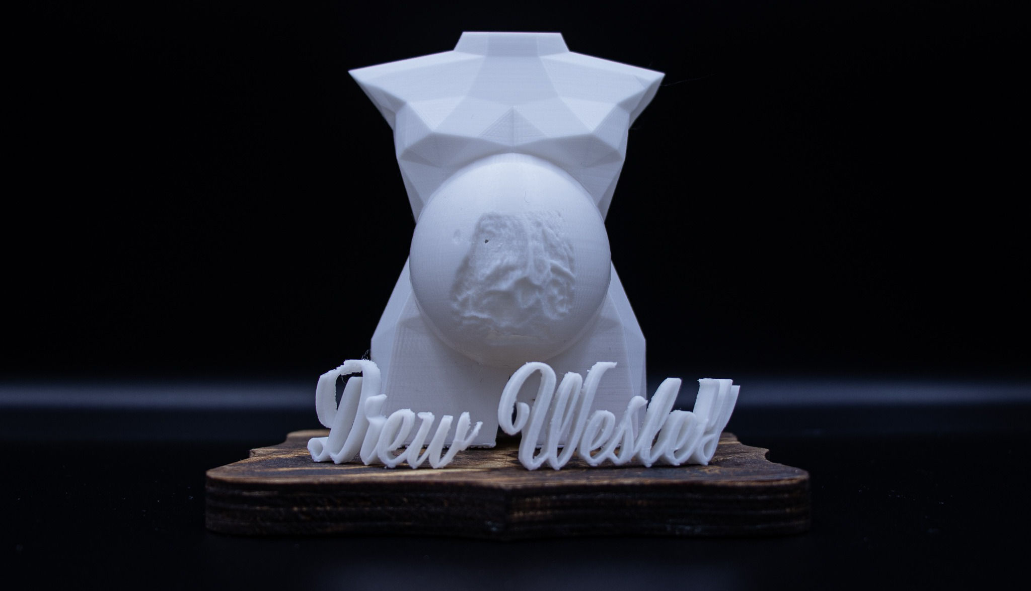 Custom ultrasound lithophane