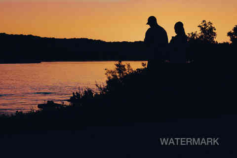 caseyville fourth of july 4th uc first freelance photography sunset ohio river yellow silh