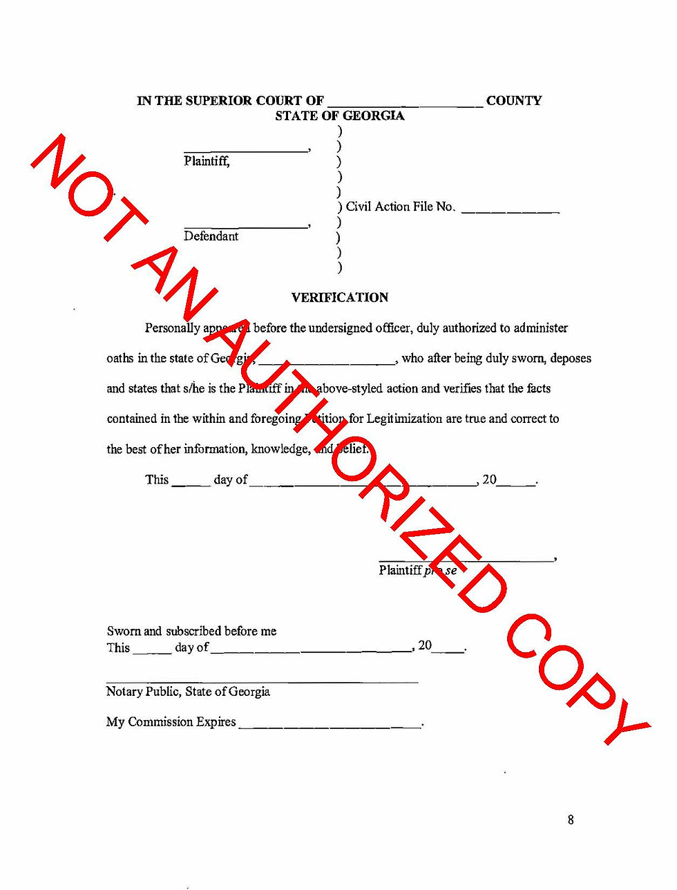 Thumbnail: LEGITIMATION PACKET