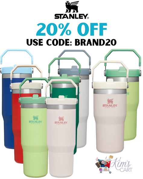 😳RARE 20% OFF STANLEY FLIP TUMBLERS!!!😳