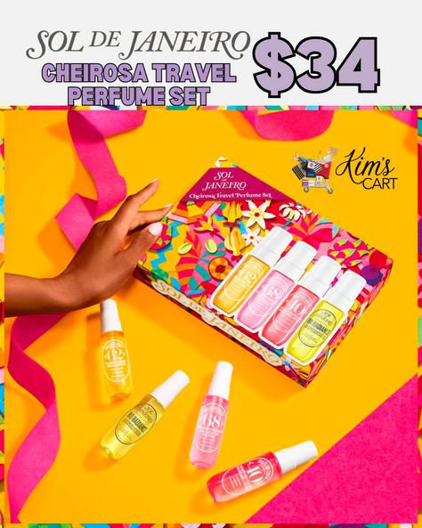 ❤ Grab this one for the Teen or College Girl on your list: The Sol de Janeiro Cheirosa Perfume