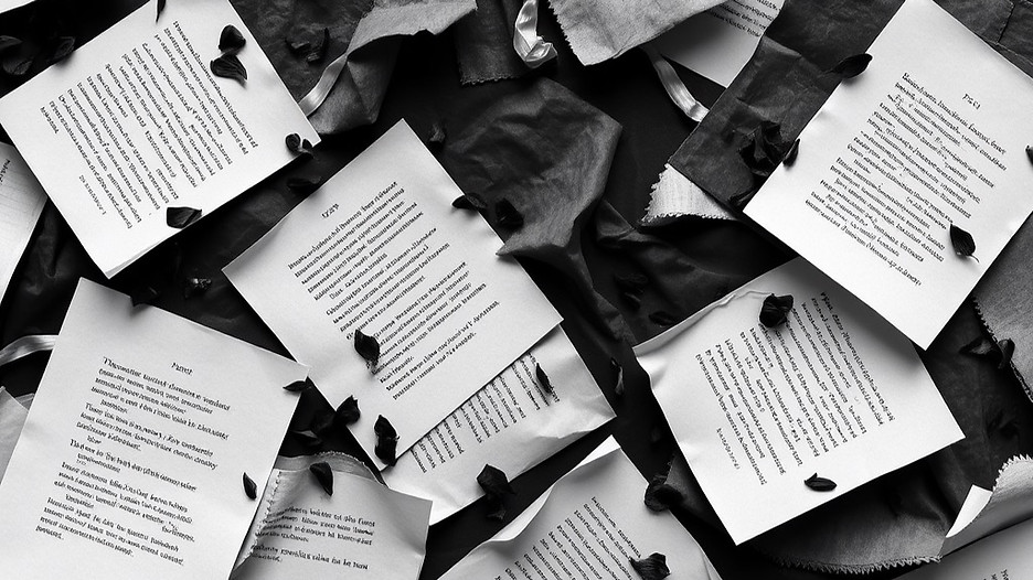 black and white papers poetry scattered aesthetic.jpg