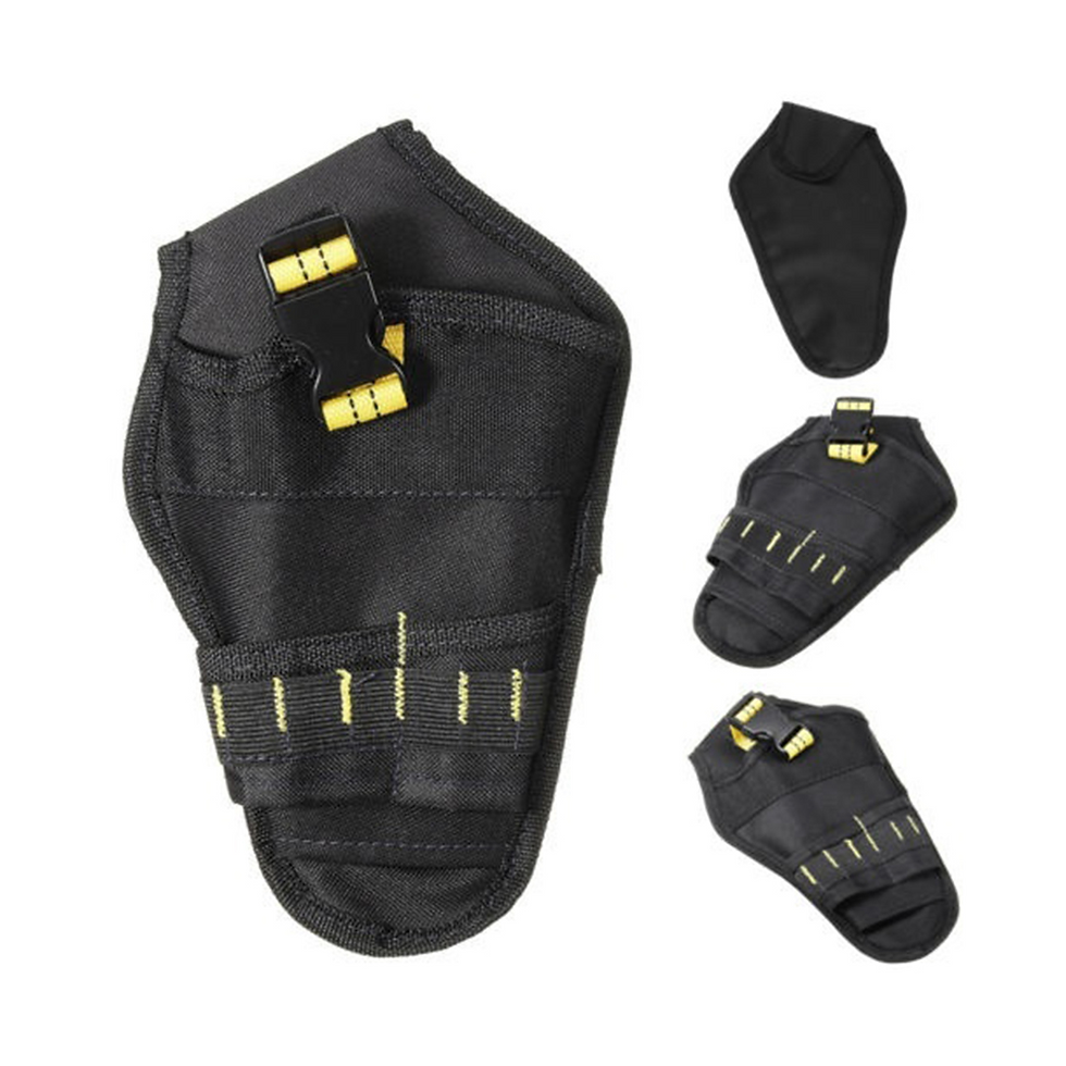 Thumbnail: Heavy Duty Drill Holster Tool Belt Pouch Bit Holder Hanging Waist Bag Drill Tool