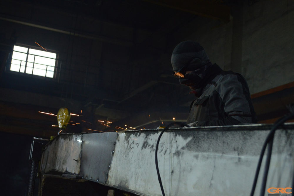 Замена поврежденного участка стрелы АБН Zoomlion 43X-5Z