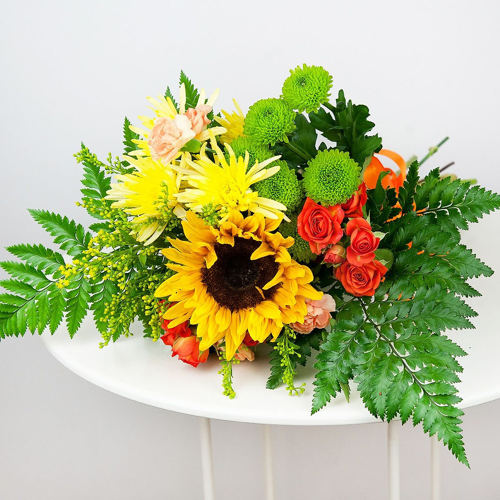 縮圖：Bouquet 'Golden sunset' Sunflower