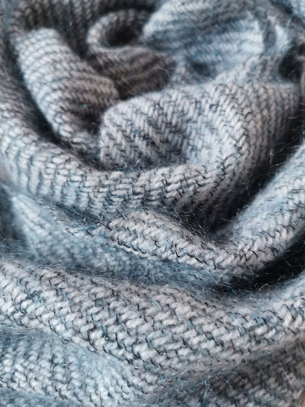 縮圖：馬海毛羔羊毛圍巾