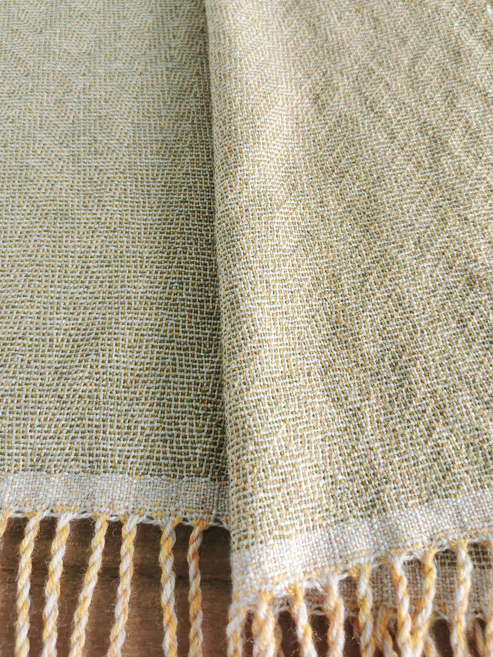 縮圖：純羊毛四季圍巾