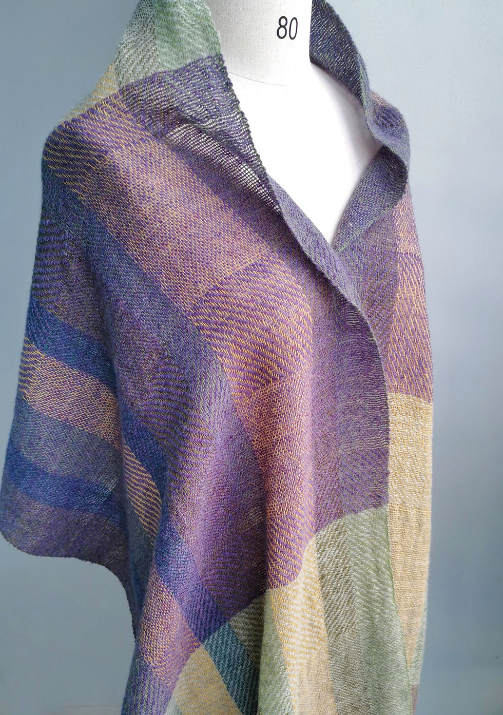 縮圖：純羊毛披肩