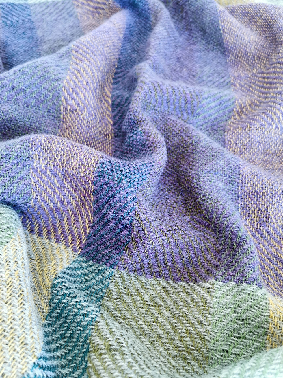 縮圖：純羊毛披肩