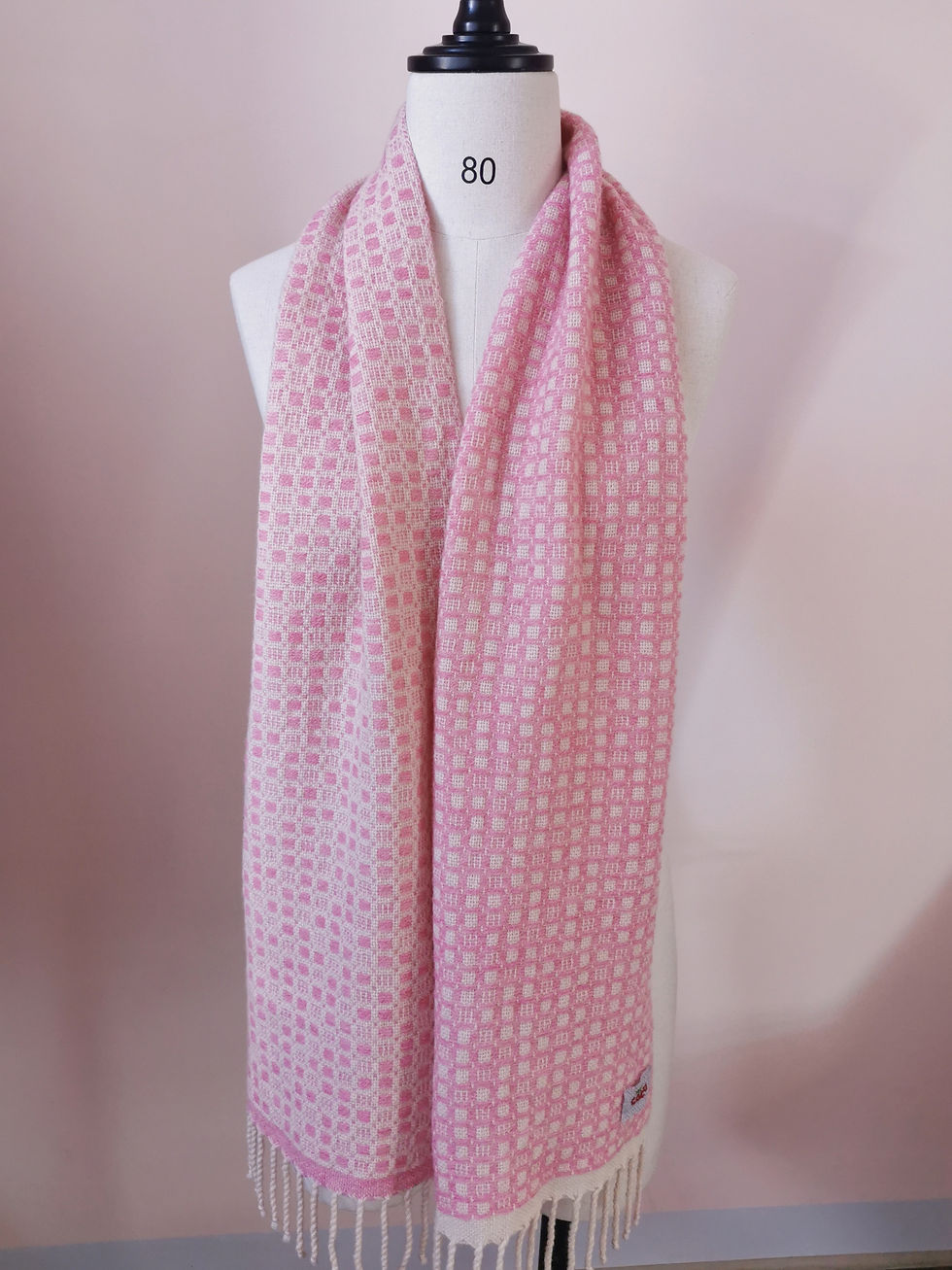 縮圖：手織美麗諾羊毛圍巾