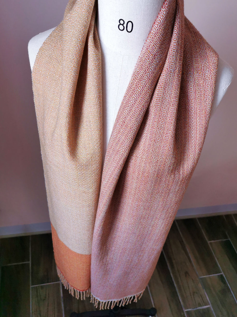 縮圖：純羊毛四季圍巾