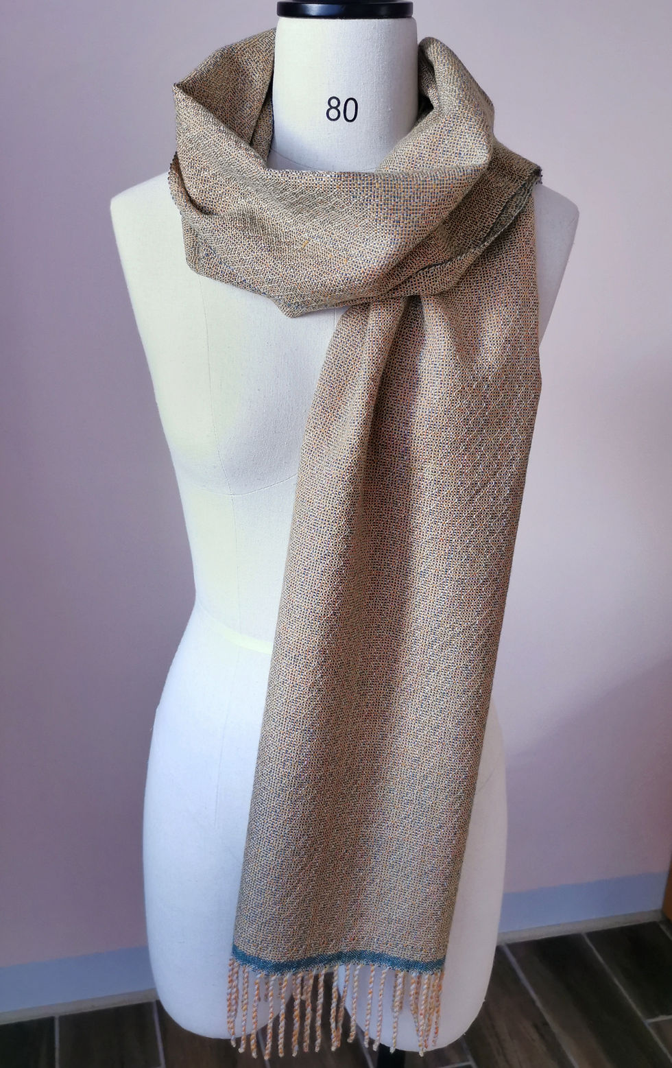 縮圖：純羊毛四季圍巾