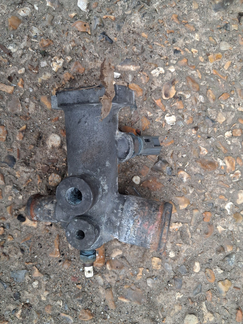 Thumbnail: Mazda Bongo V6 petrol water outlet from inlet manifold