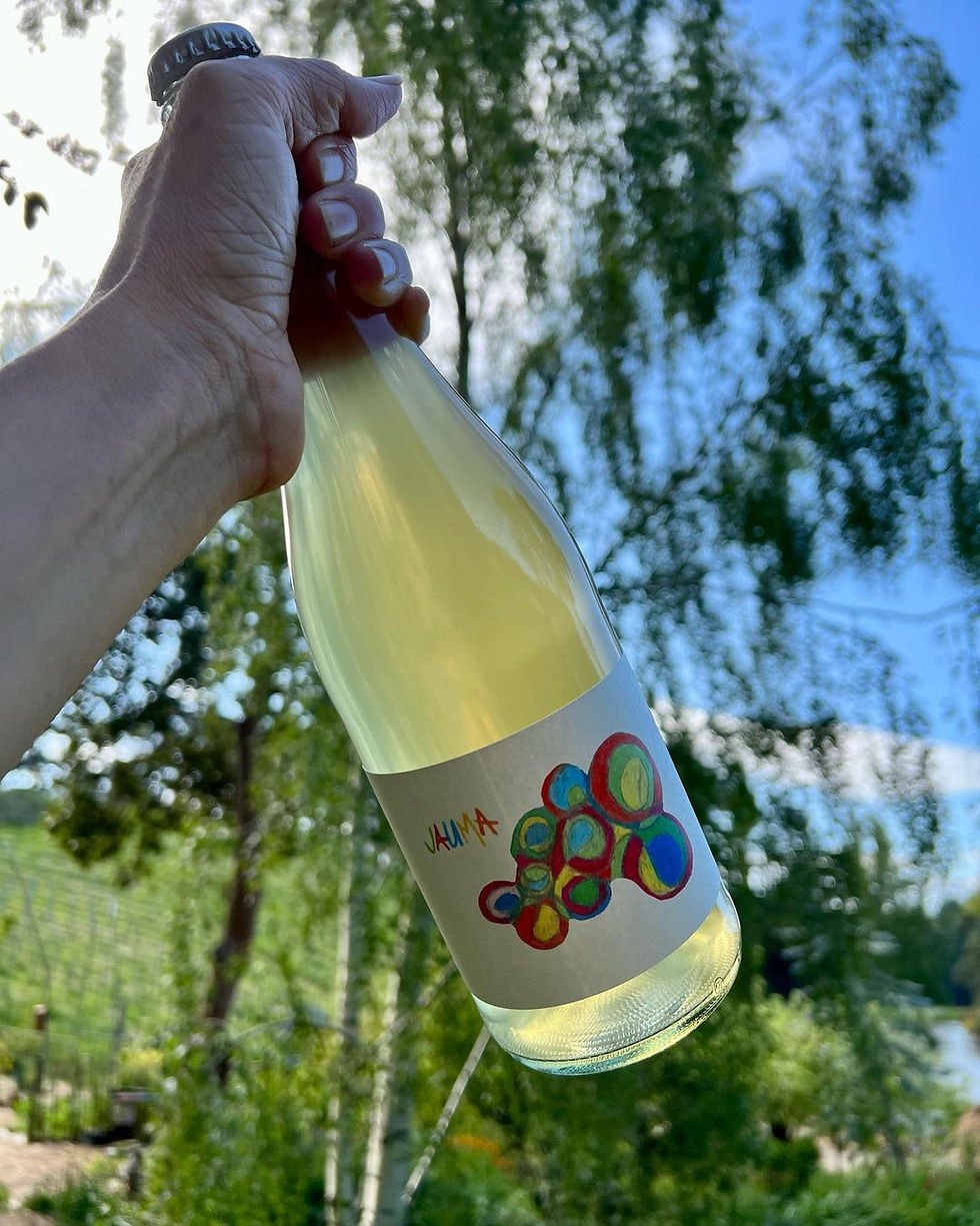 A bottle of Jauma wine.jpg