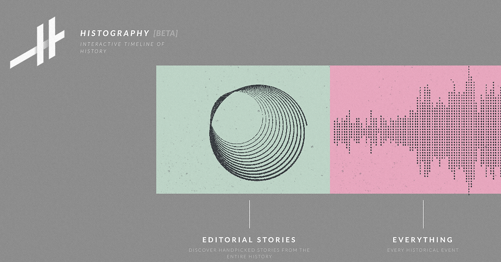 Image of the Histography website