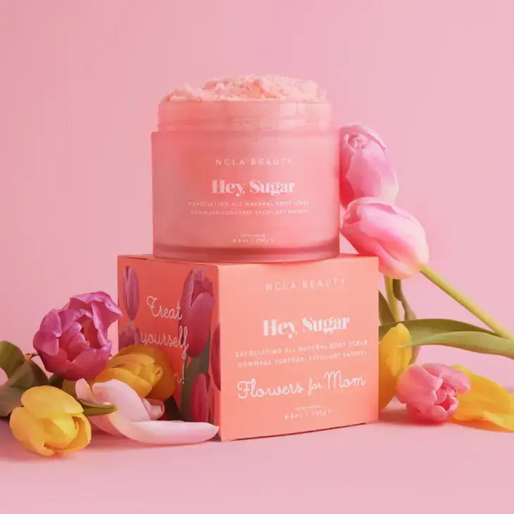 Hey, Sugar Mother's Day Body Scrub - Flowers for Mom