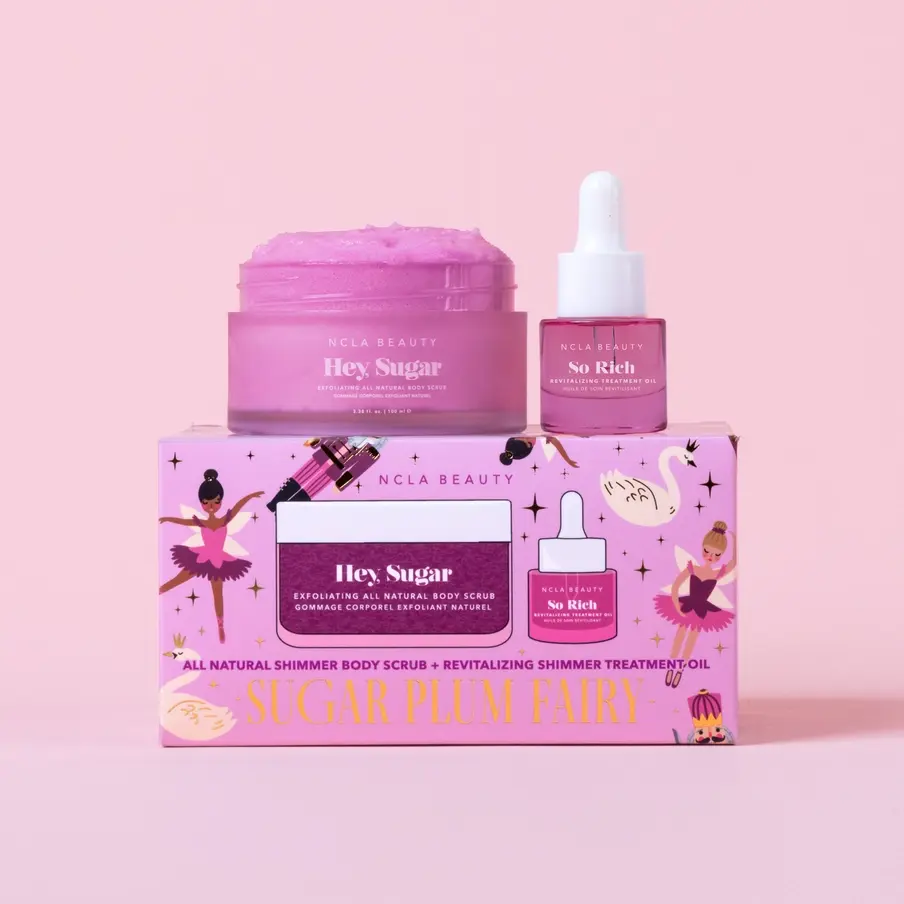 Thumbnail: Butter Cookies Body Scrub + Treatment Oil Holiday Gift Set