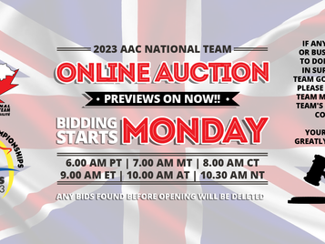 Bidding Starts Tomorrow