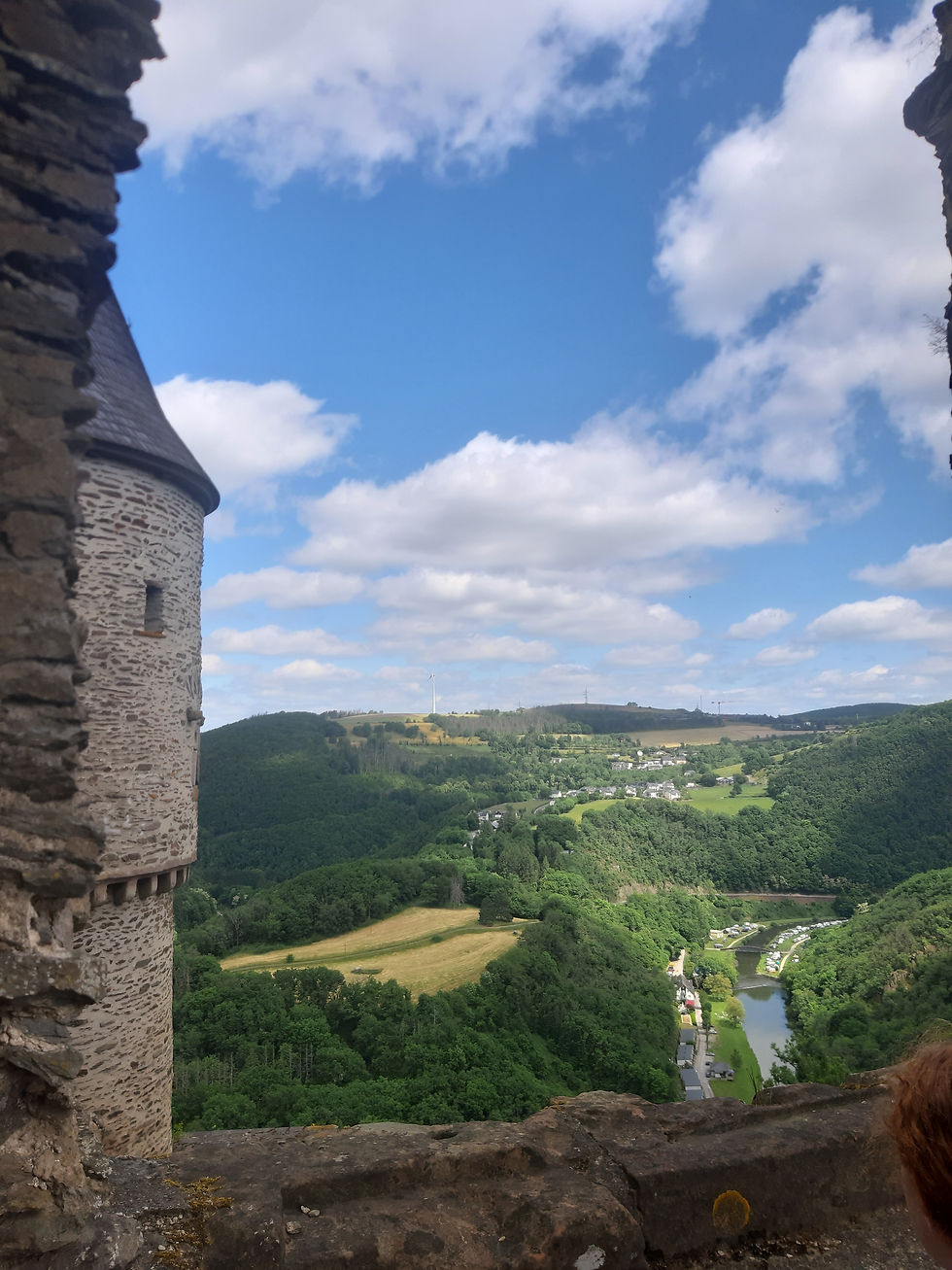 Views from Bourscheid Castle