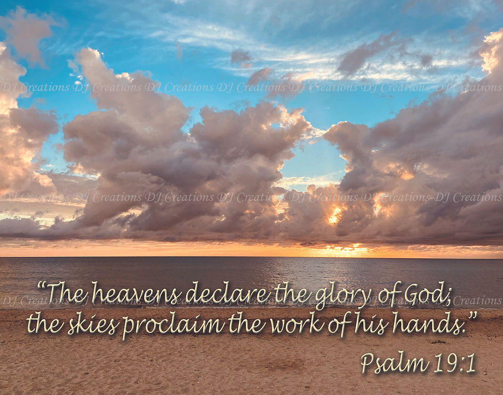 Thumbnail: Print: Psalm 19:1