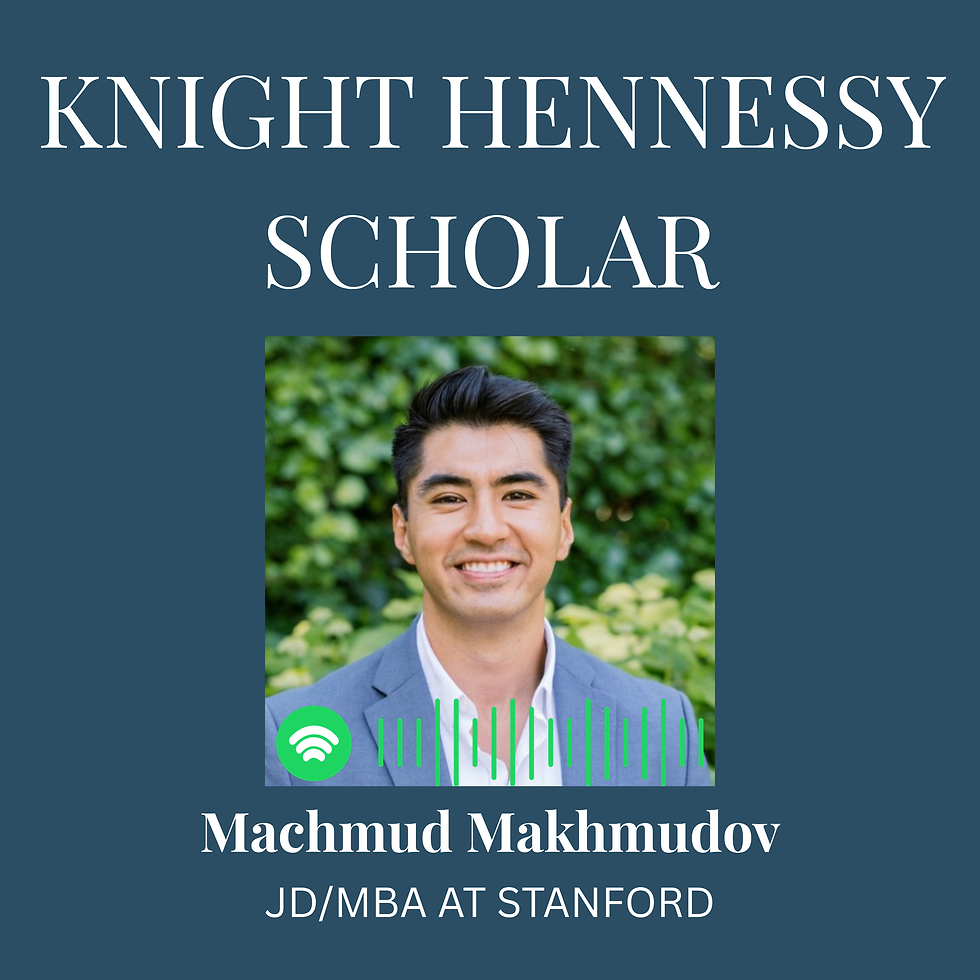 Knight Hennessy Scholarship